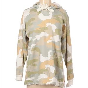 Aerie camo oversized pullover hoodie